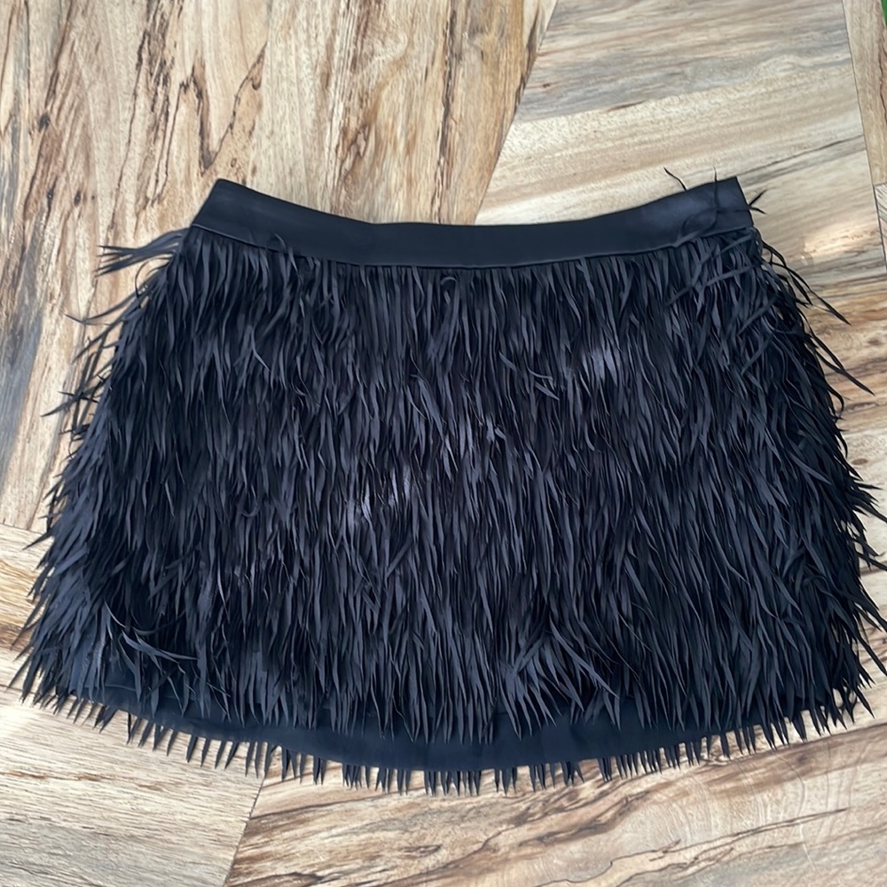 Express tassel mini skirt